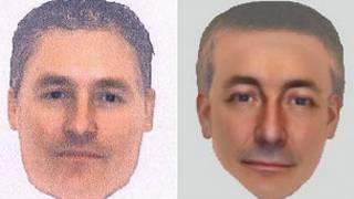 Retrato robot del hombre buscado