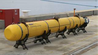 El detector de cajas negras cargado en el barco australiano que se une a la búsqueda el lunes