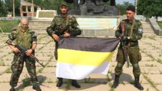 Rebeldes en Luhansk