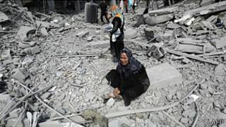 Escena en Gaza