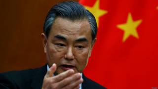 中国外长王毅