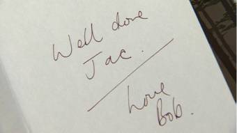 Nota escrita por Bob Robinson