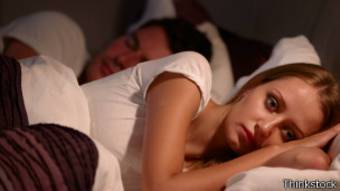 Pareja en la cama