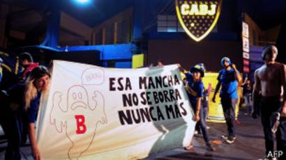 Aficionados de Boca Juniors
