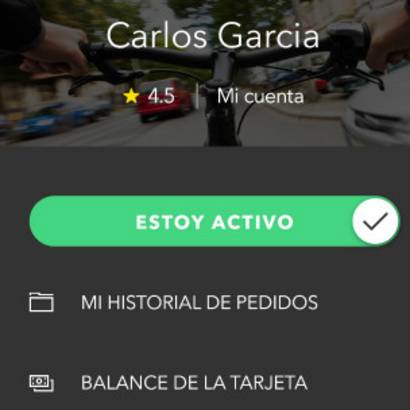 App de los repartidores