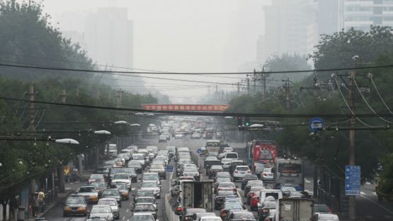 Tráfico en Pekín