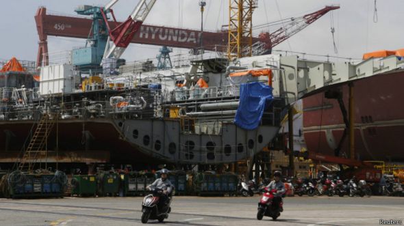 Astillero de Hyundai