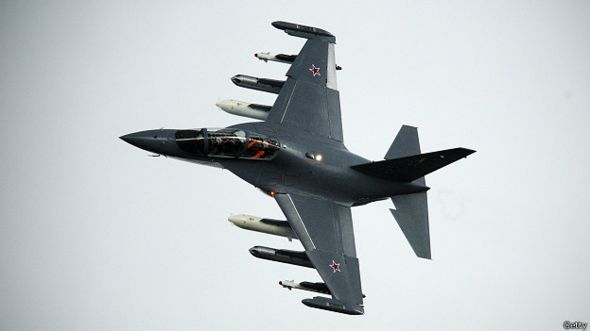 Российский штурмовик Як-130