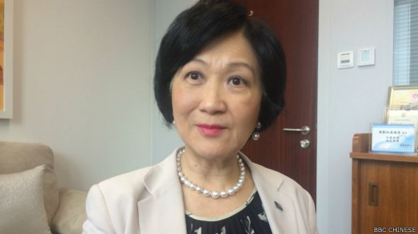香港行政会议成员叶刘淑仪接受BBC 中文网访问