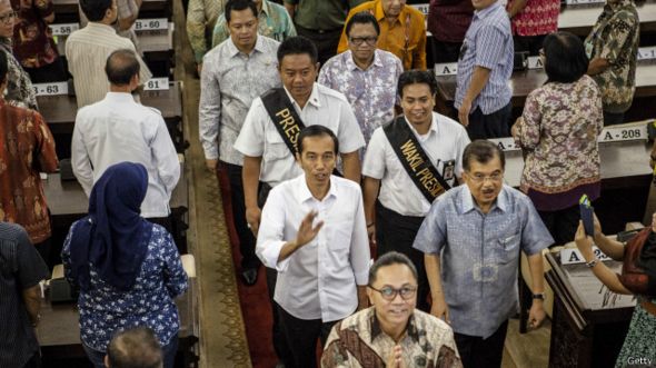 persiapan pelantikan Jokowi