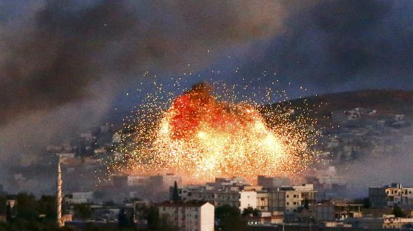 Kobani'de çatışmalar şiddetlendi