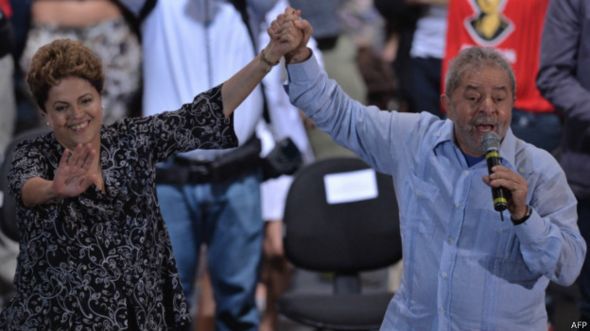 Dilma e Lula (AFP)