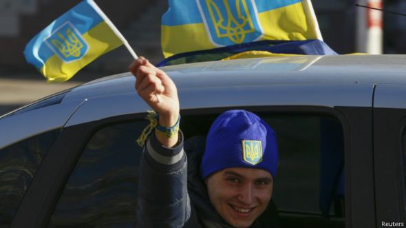 Украинский избиратель в Славянске