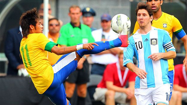 Neymar, Messi