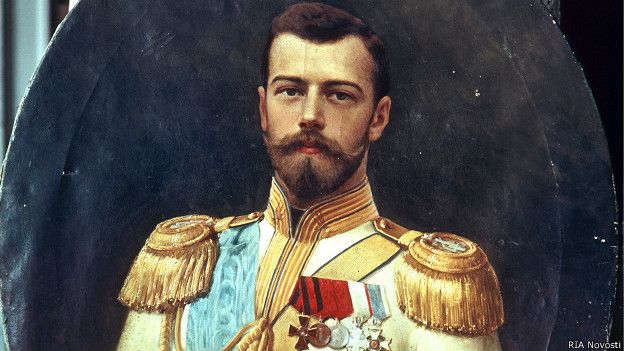 Портрет царя Николая II