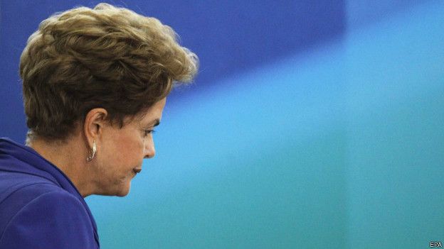 Presidenta brasileña, Dilma Rousseff.