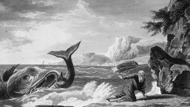 Ilustración de la historia de Jonás
