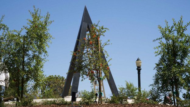 Мемориальный обелиск в память жертв армянского геноцида