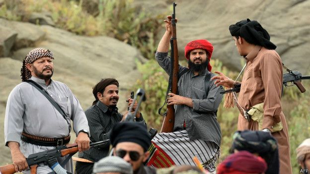 داوطلبان مسلح عربستان