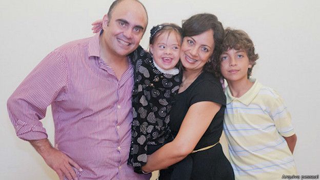 Nadja Quadros e sua família | Foto: Arquivo pessoal