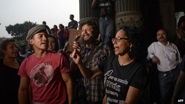 Festejos en Ciudad de Guatemala