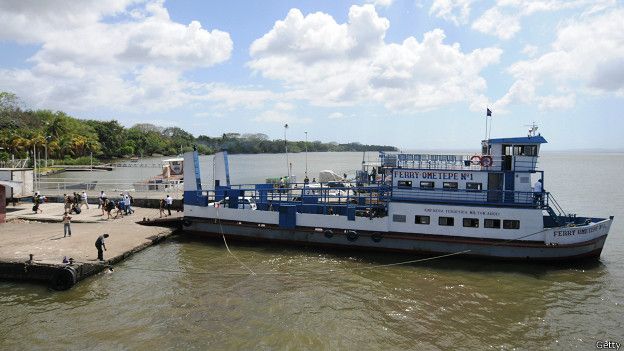 El ferry de Ometepe