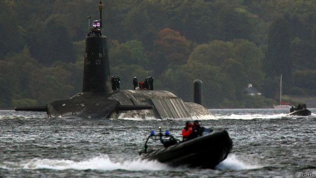Подлодка "Трайдент"