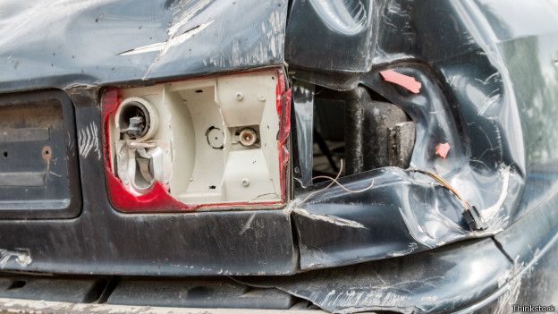 Accidente de auto.