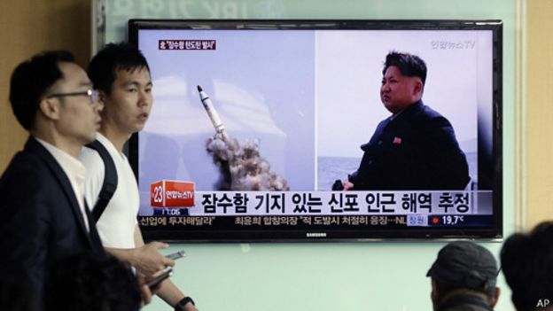 کره جنوبی با آزمایش موشکی به کره شمالی هشدار داد