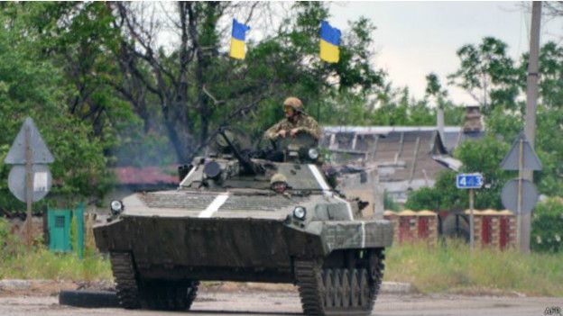 Бронетехника украинской армии