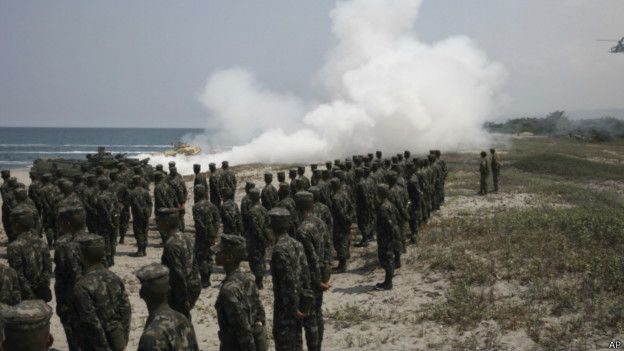 Hải quân Mỹ và Philippines diễn tập quân sự tại Scarborough