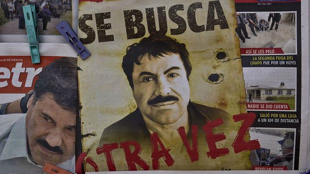 Afiche del Chapo Guzmán