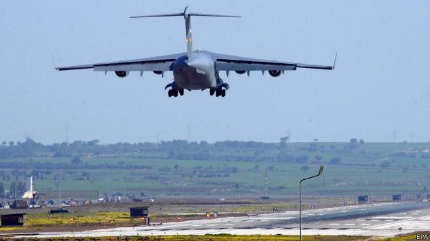 американский самолет