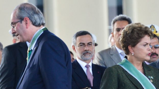 Eduardo Cunha e Dilma Rousseff (Foto: Ag. Brasil)