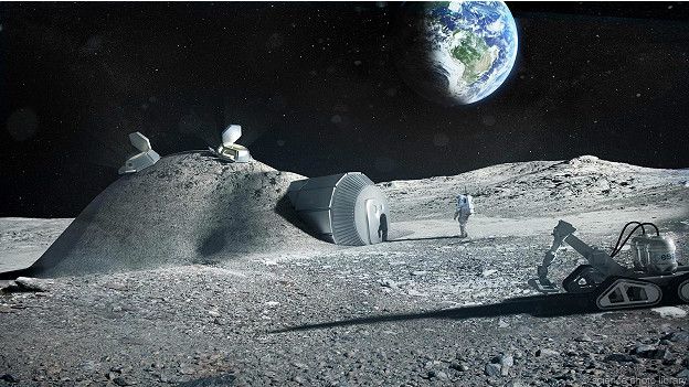 Колония на Луне