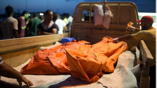 Migrantes muertos en Zuwara