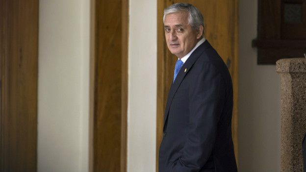 El presidente de Guatemala, Otto Pérez Molina