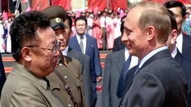 Путин и Ким