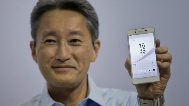 el CEO de Sony presenta el Experia Z5
