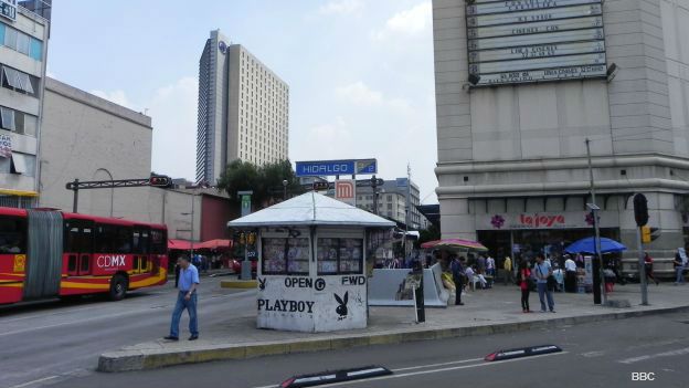 Esquina de Balderas y Reforma, 30 años después del sismo de 1985