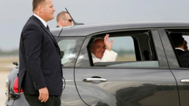 Đức Giáo hoàng tới thăm Mỹ
