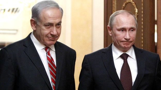 Владимир Путин и Биньямин Нетаньяху 21 сентября 2015 года