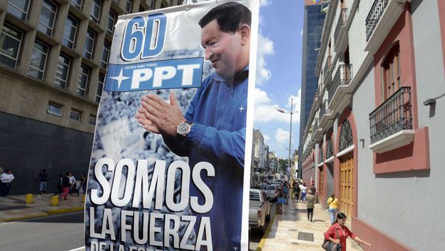 Afiche de Chávez