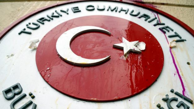 Эмблема посольства Турции