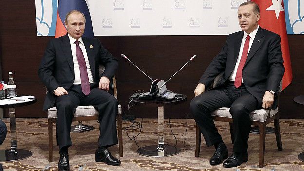Putin con Erdogan