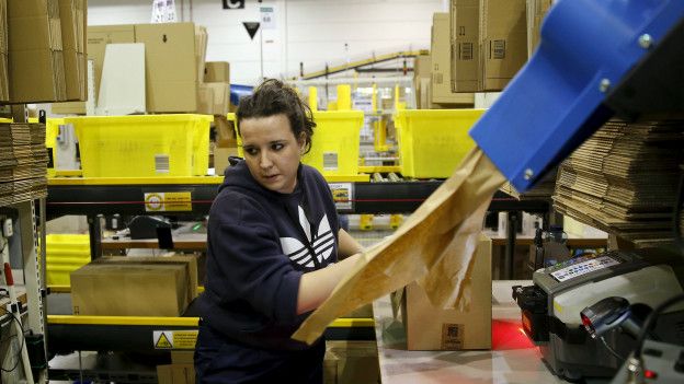 Trabajadora en España