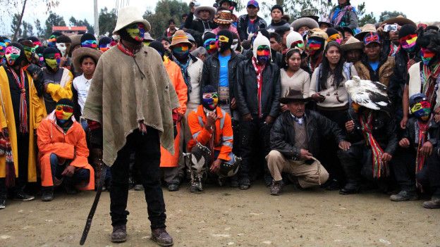Miembros de las rondas campesinas