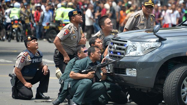Explosiones, Yakarta