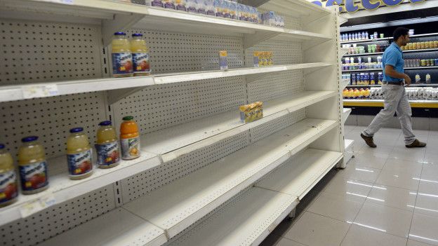 Un supermercado de Venezuela