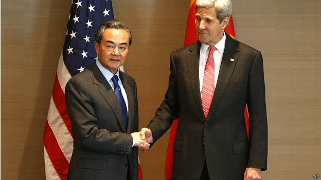导弹风波：克里指中国日益将南海军事化